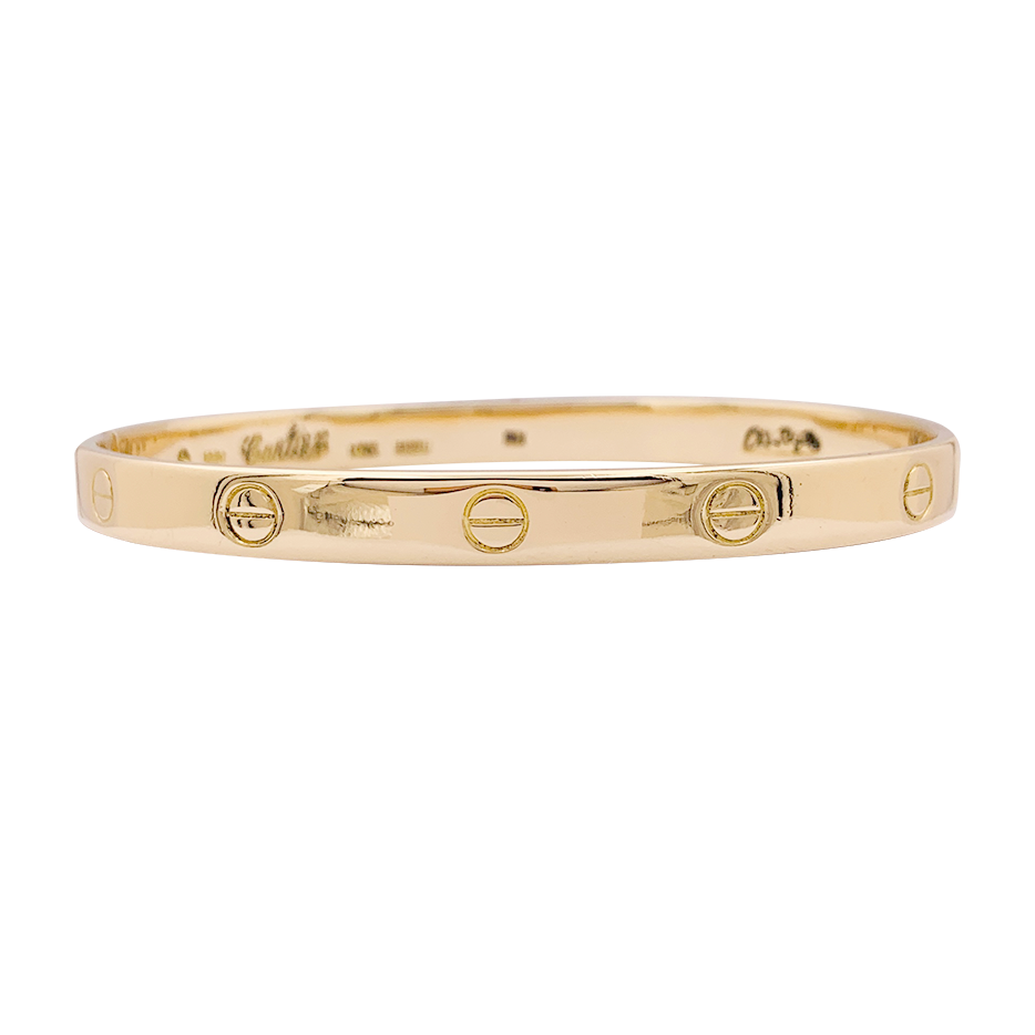 Bracelet Cartier "Love" or jaune. 1