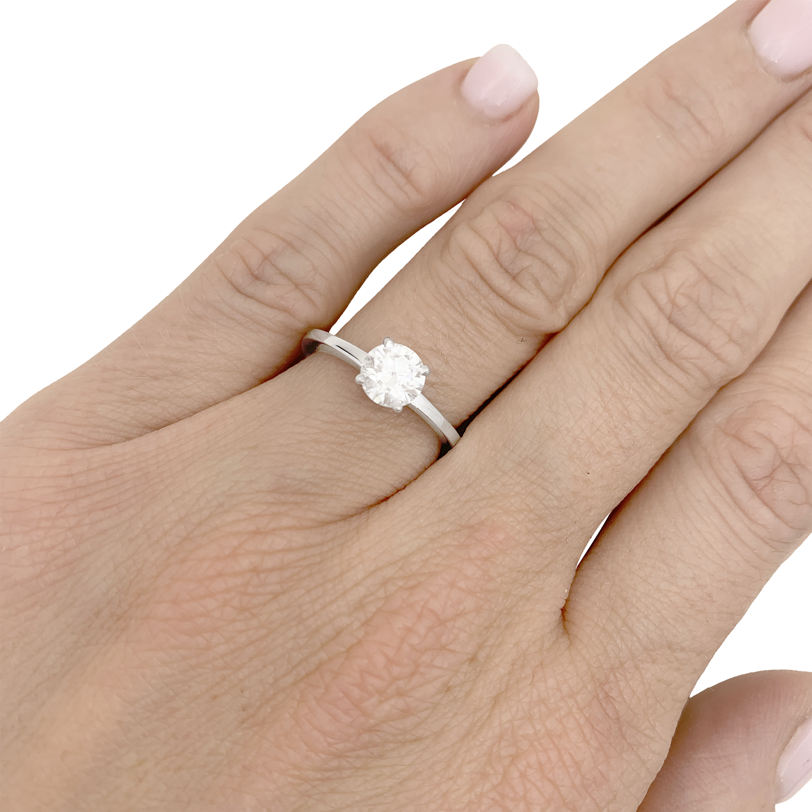 Bague MESSIKA, "Emotion", diamant, or blanc. 5