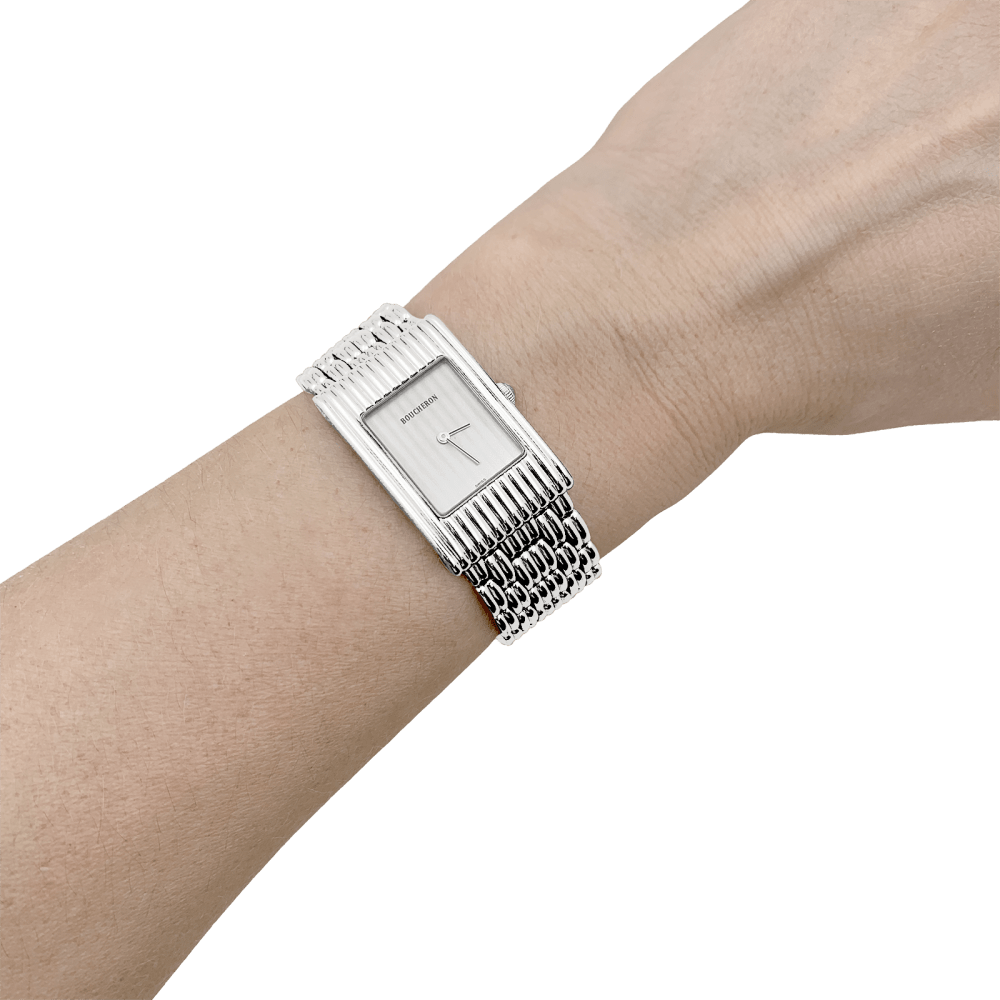 Montre Boucheron, "Reflet", acier. 5