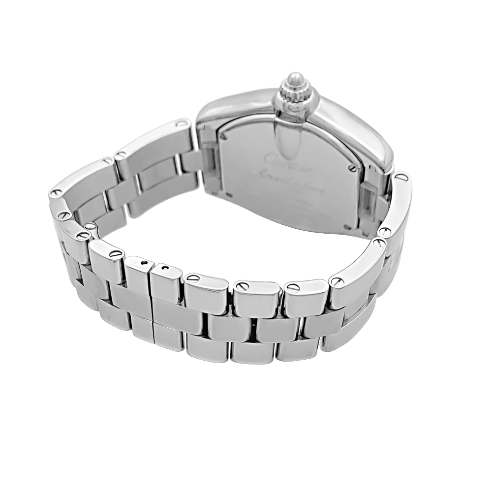 Montre Cartier, "Roadster", acier. 5