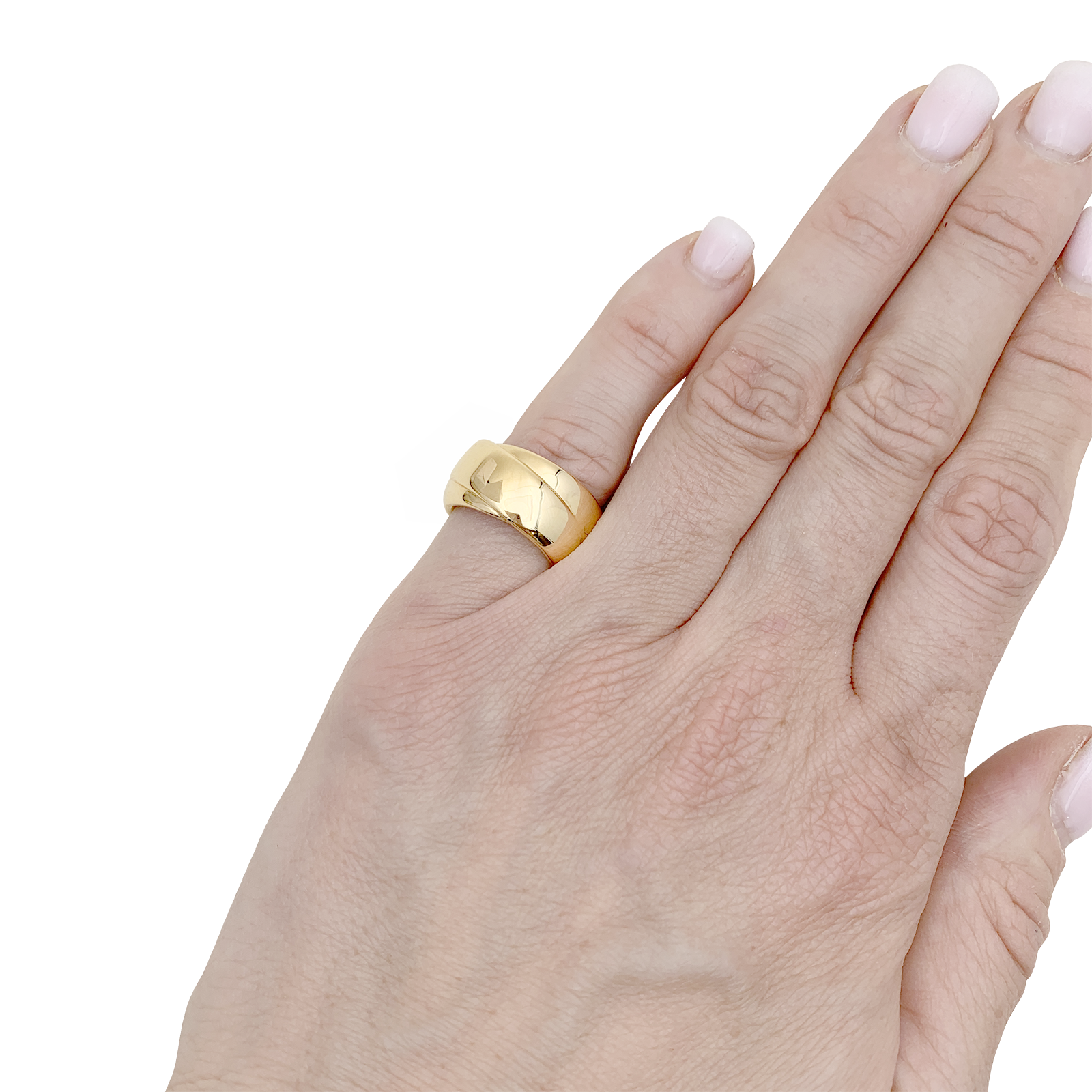 Bague Hermès "Volte", or jaune. 6