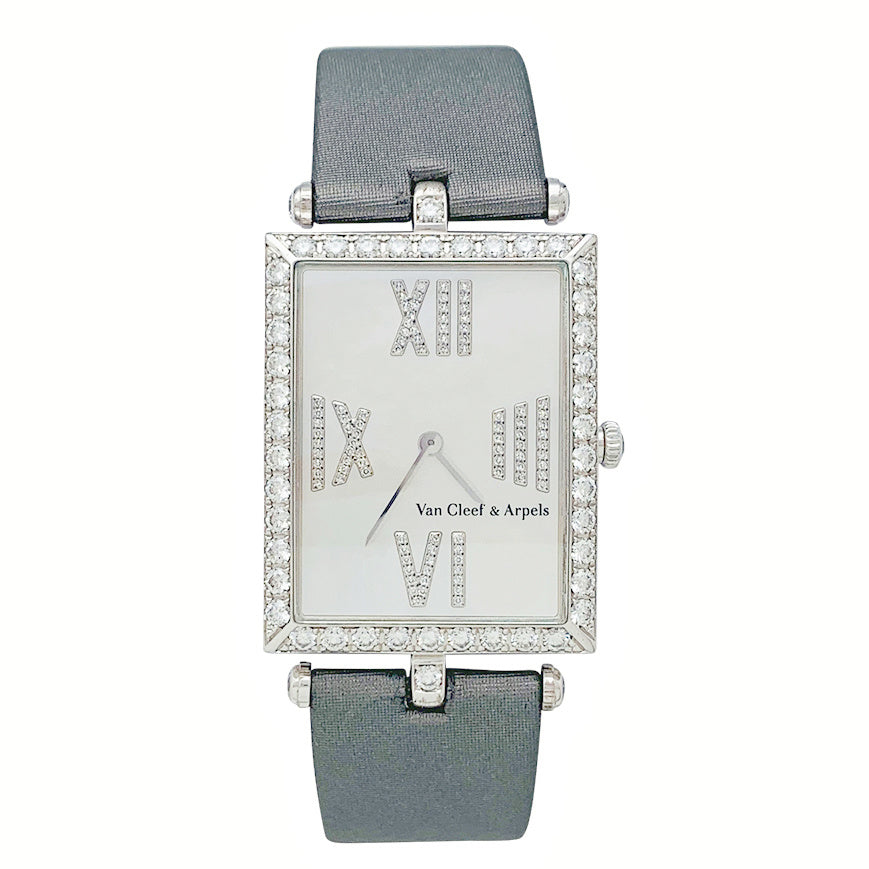 Montre Van Cleef & Arpels Classique Arpels or blanc et diamants 5