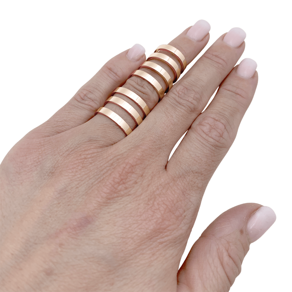 Bague Repossi, "Berbere", or rose. 5