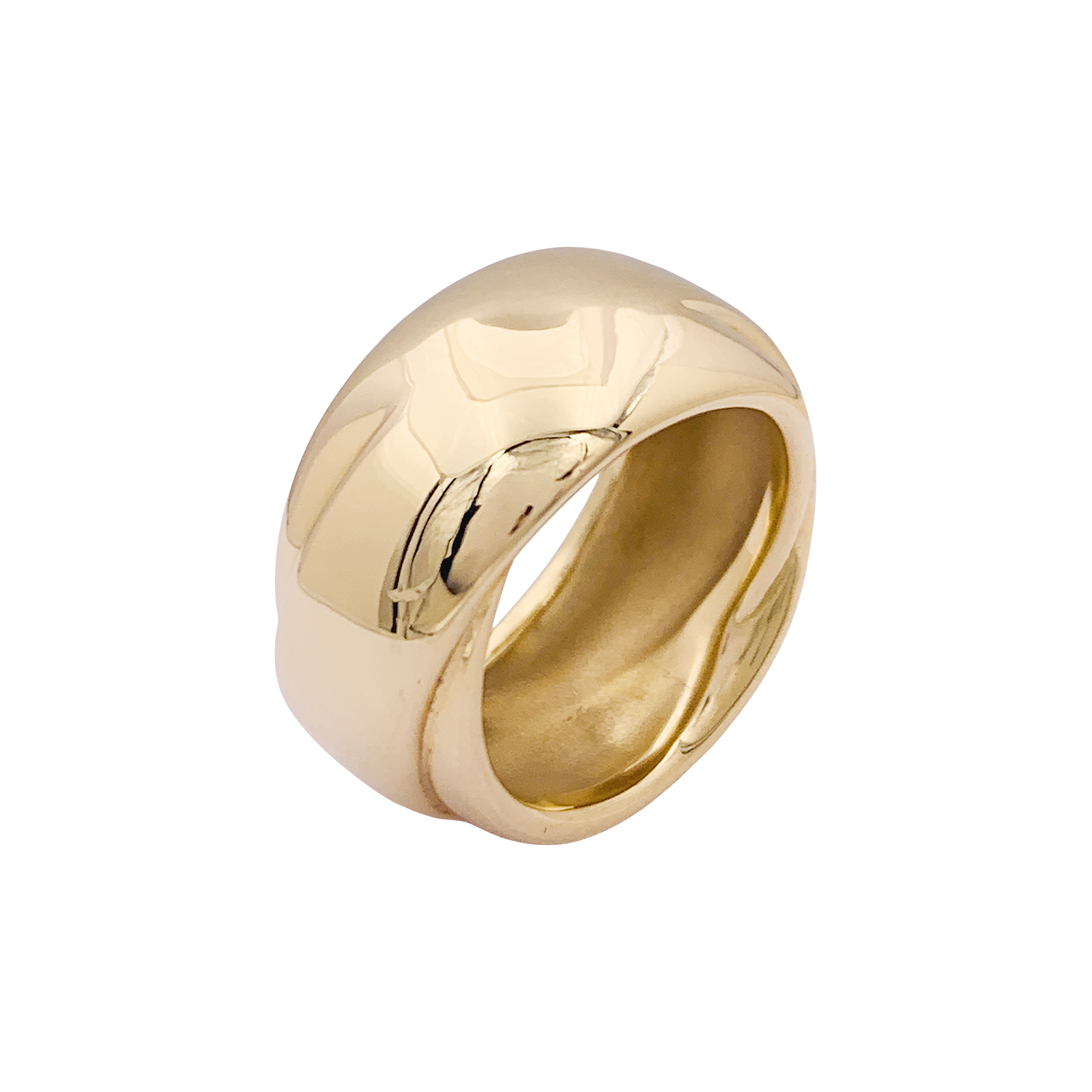 Bague Hermès "Volte", or jaune. 4