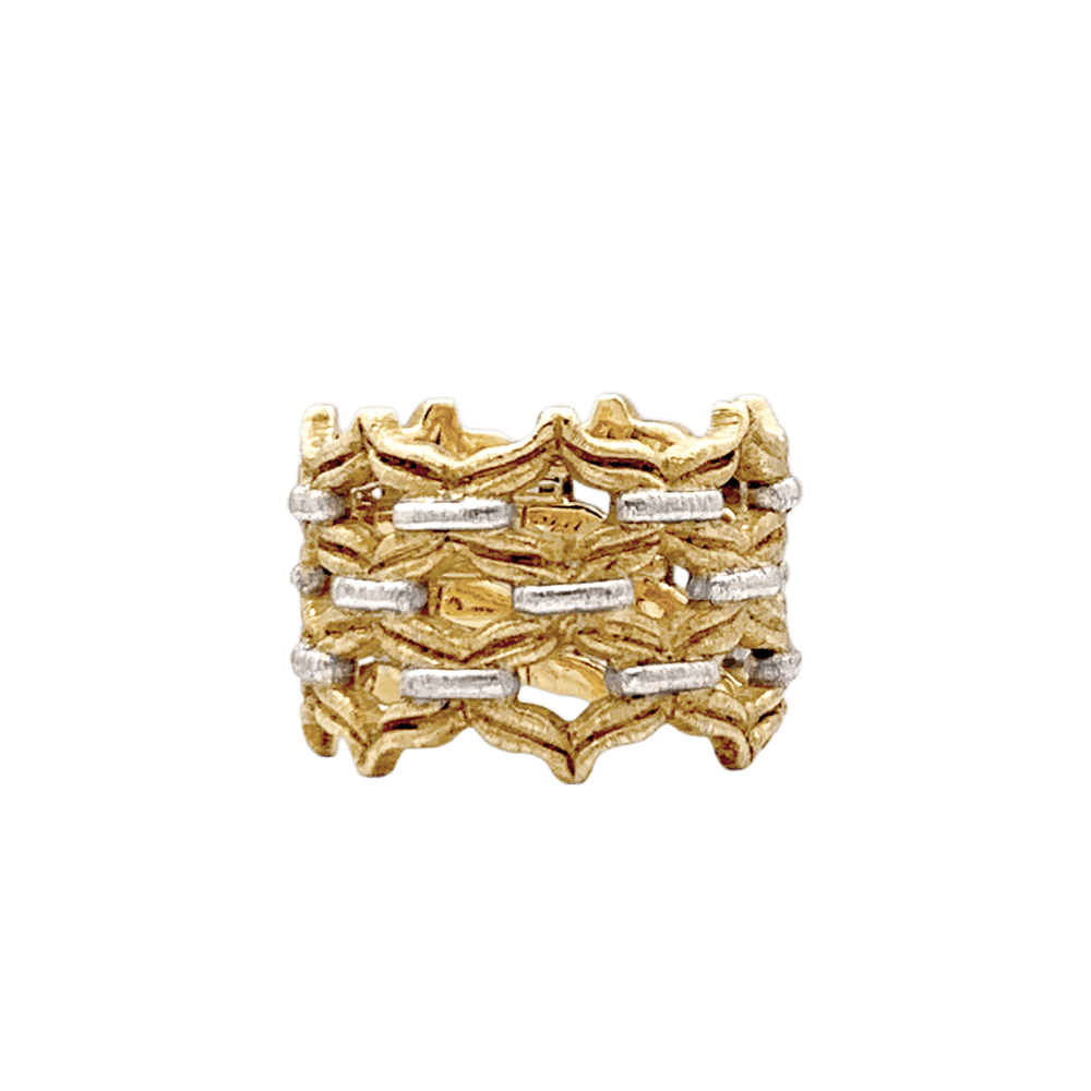 Bague vintage Buccellati, deux ors. 2