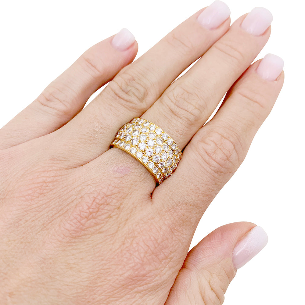 Bague Cartier "Nigeria" or, diamants. 5