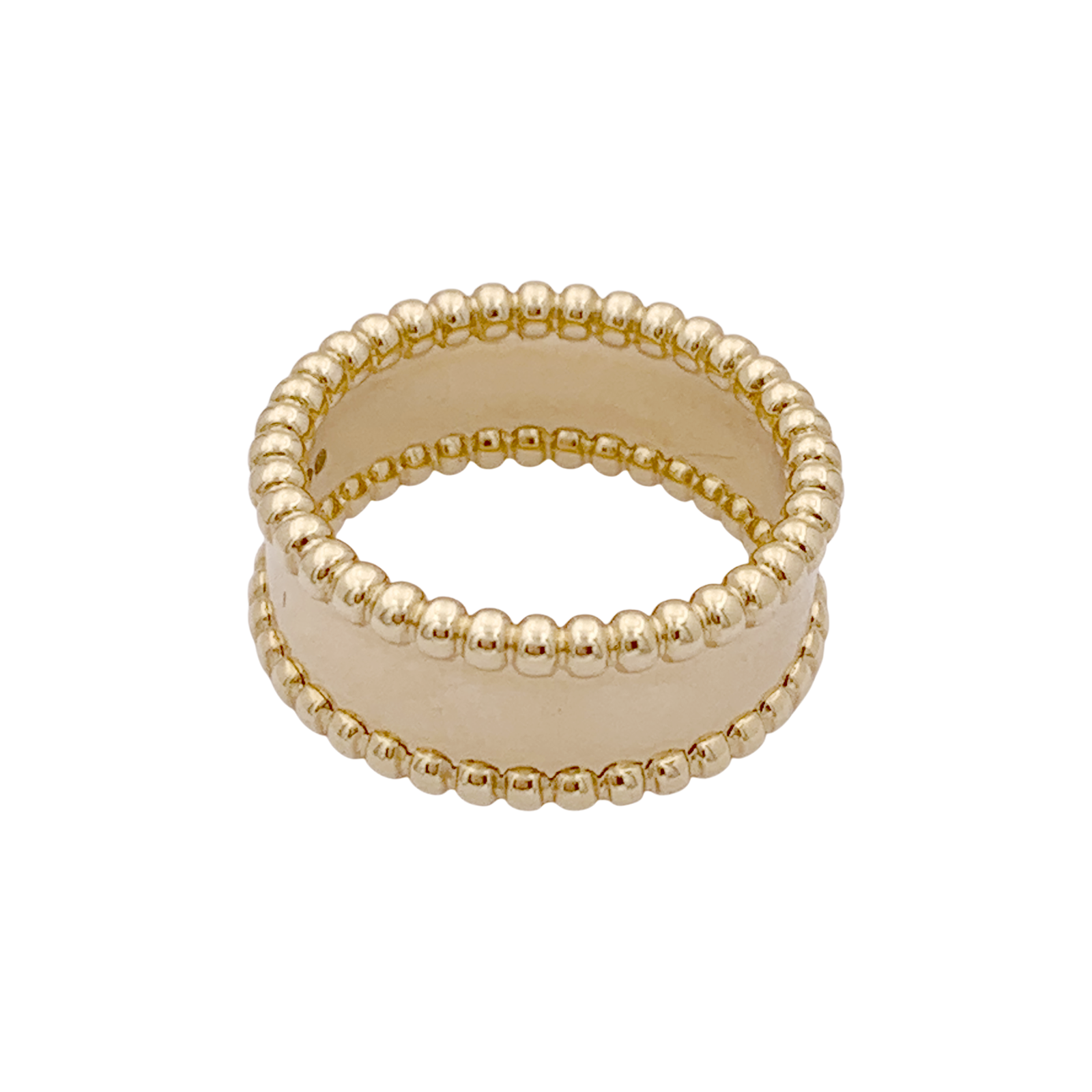 Bague Van Cleef & Arpels, "Perlée signature", or jaune. 5