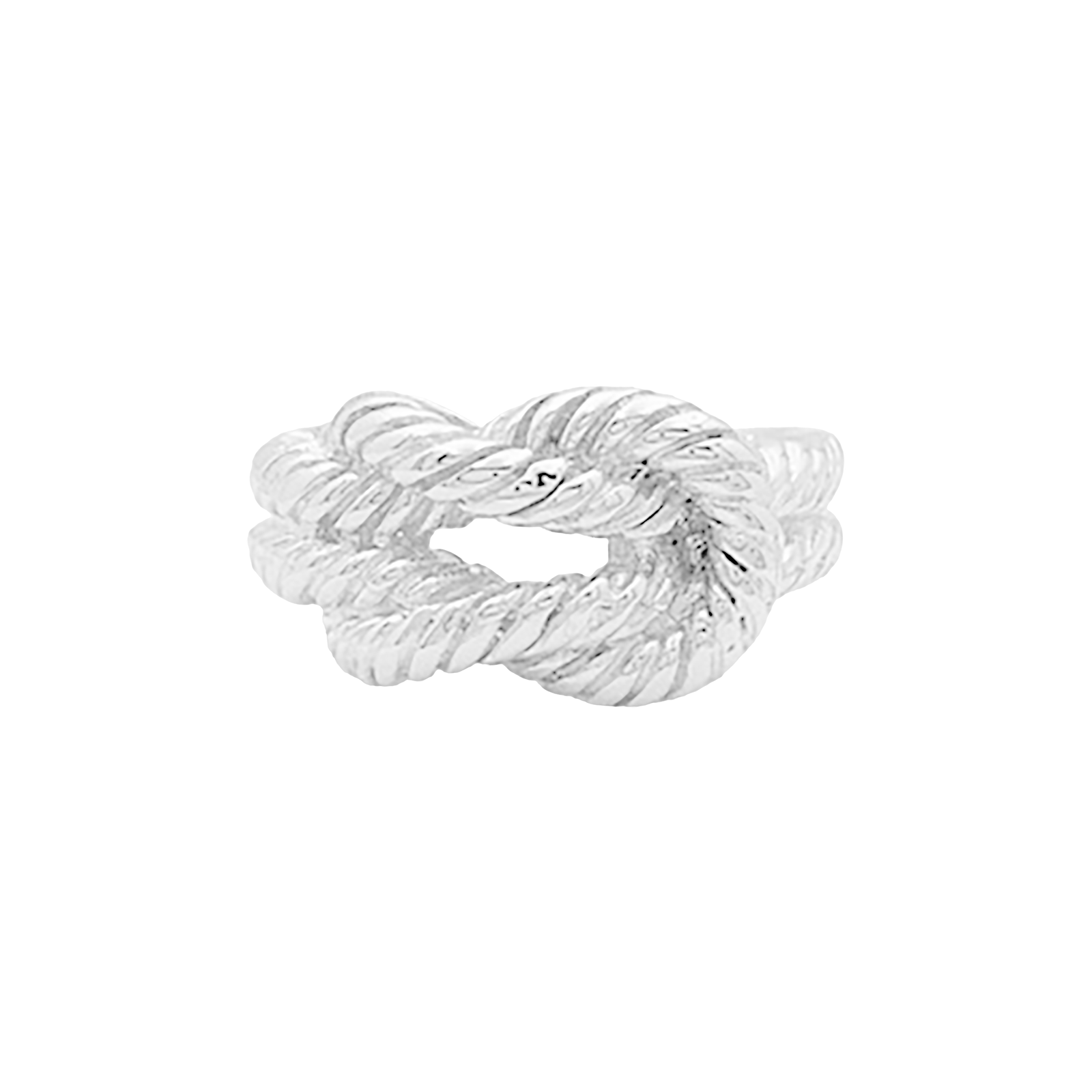 Bague HERMÈS, "Audierne" en argent.  1
