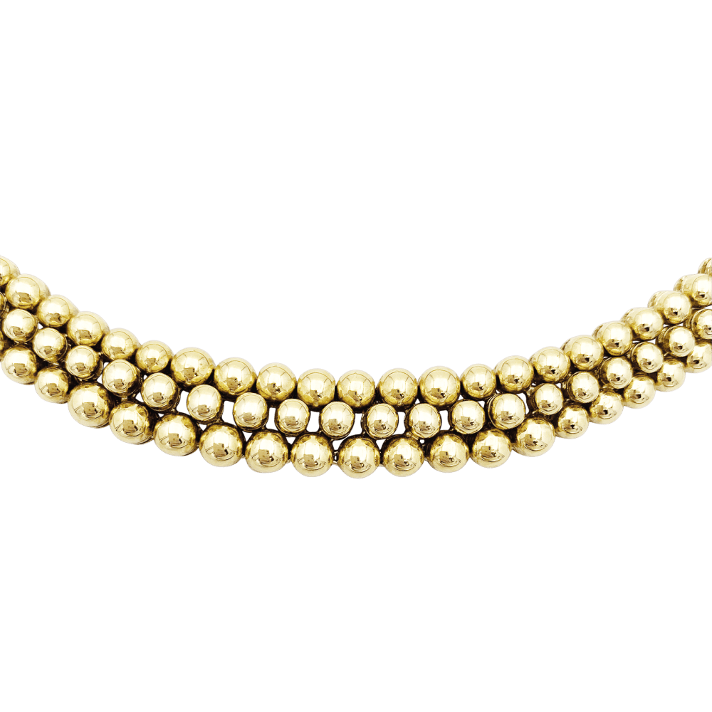 Collier Boucheron, "Grains de Raisin", or jaune. 5