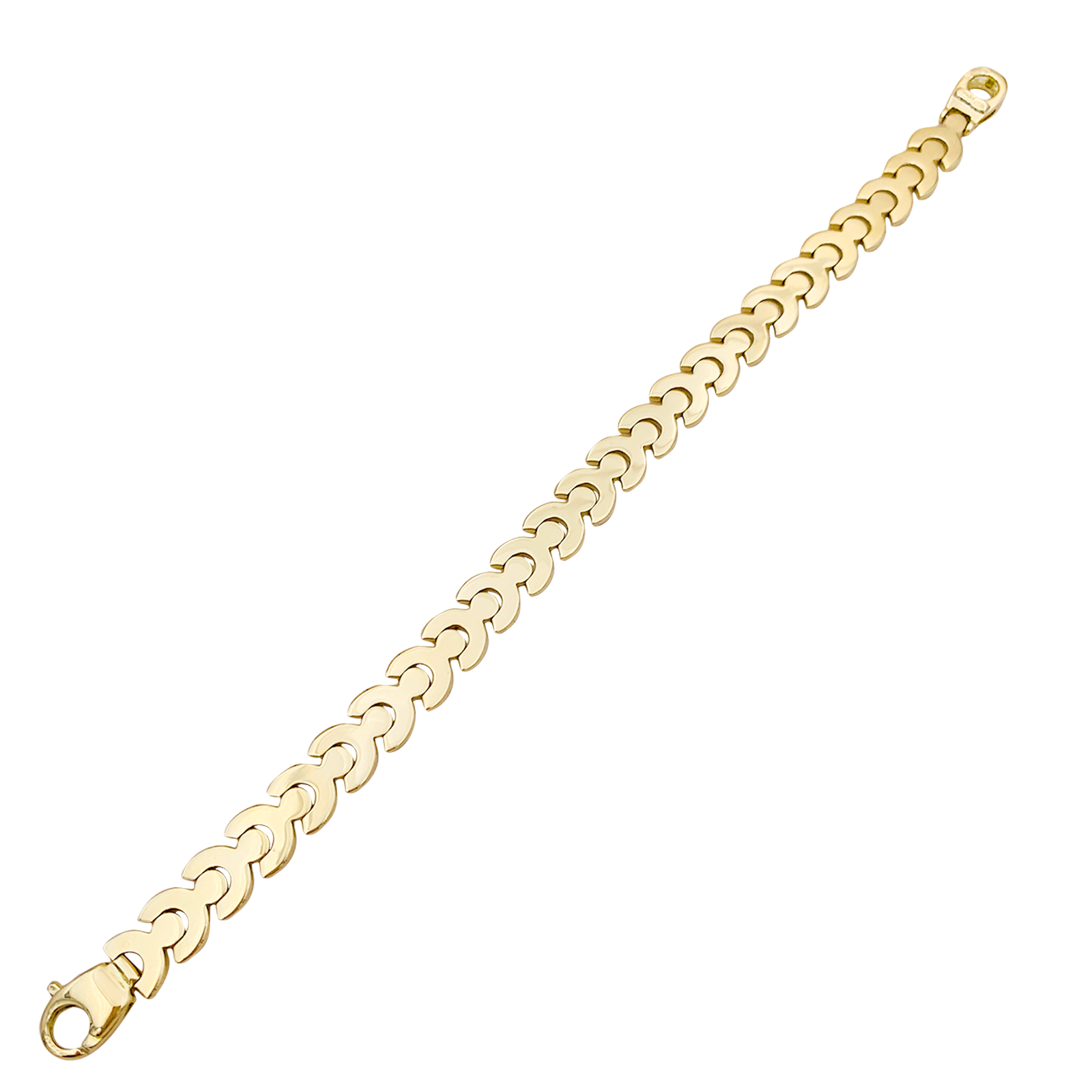 Bracelet FRED, or jaune. 3