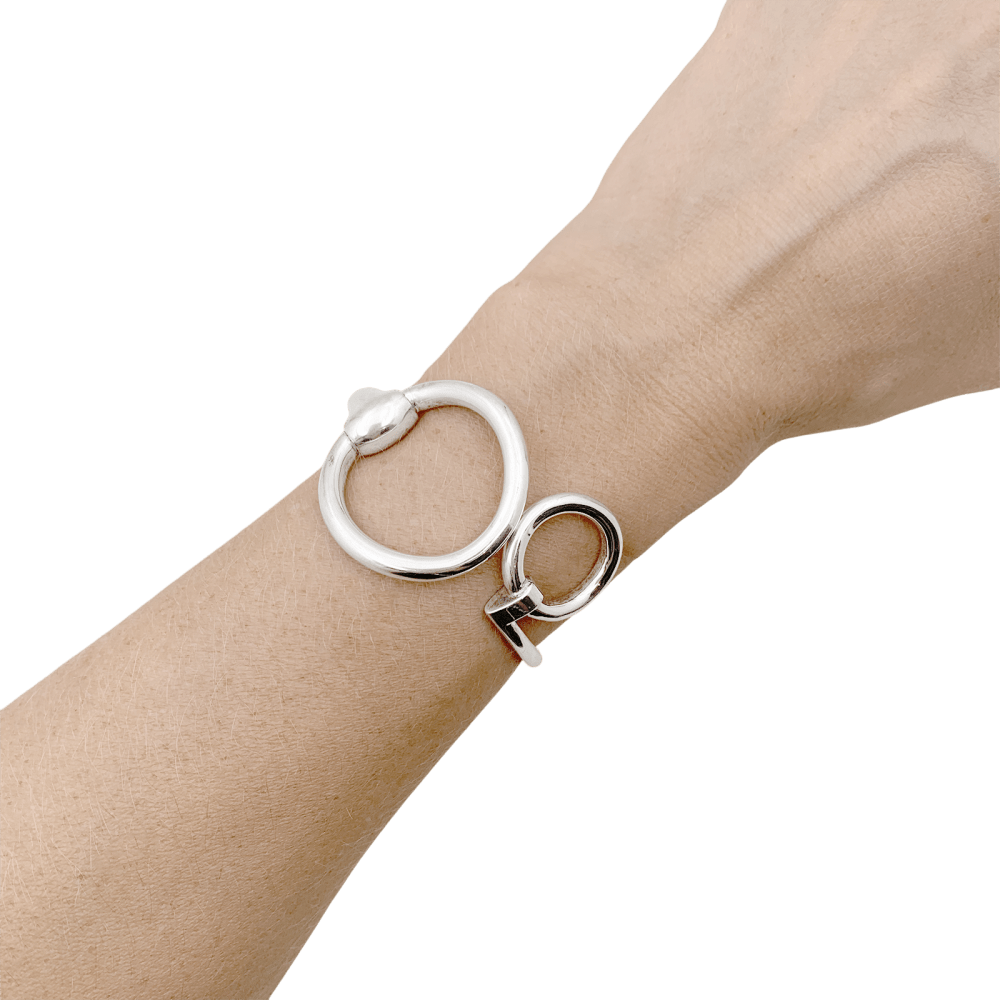 Bracelet Hermès, argent. 6