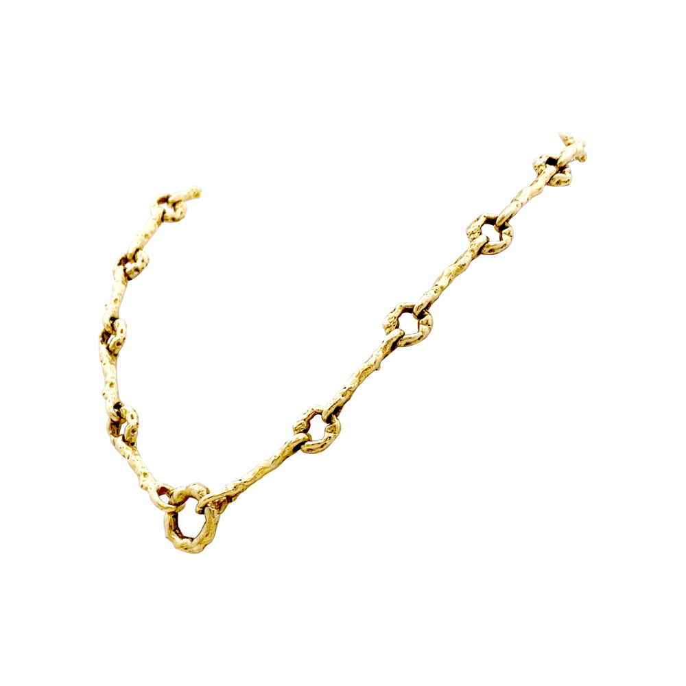 Collier Chaumet Vintage, or jaune. 2