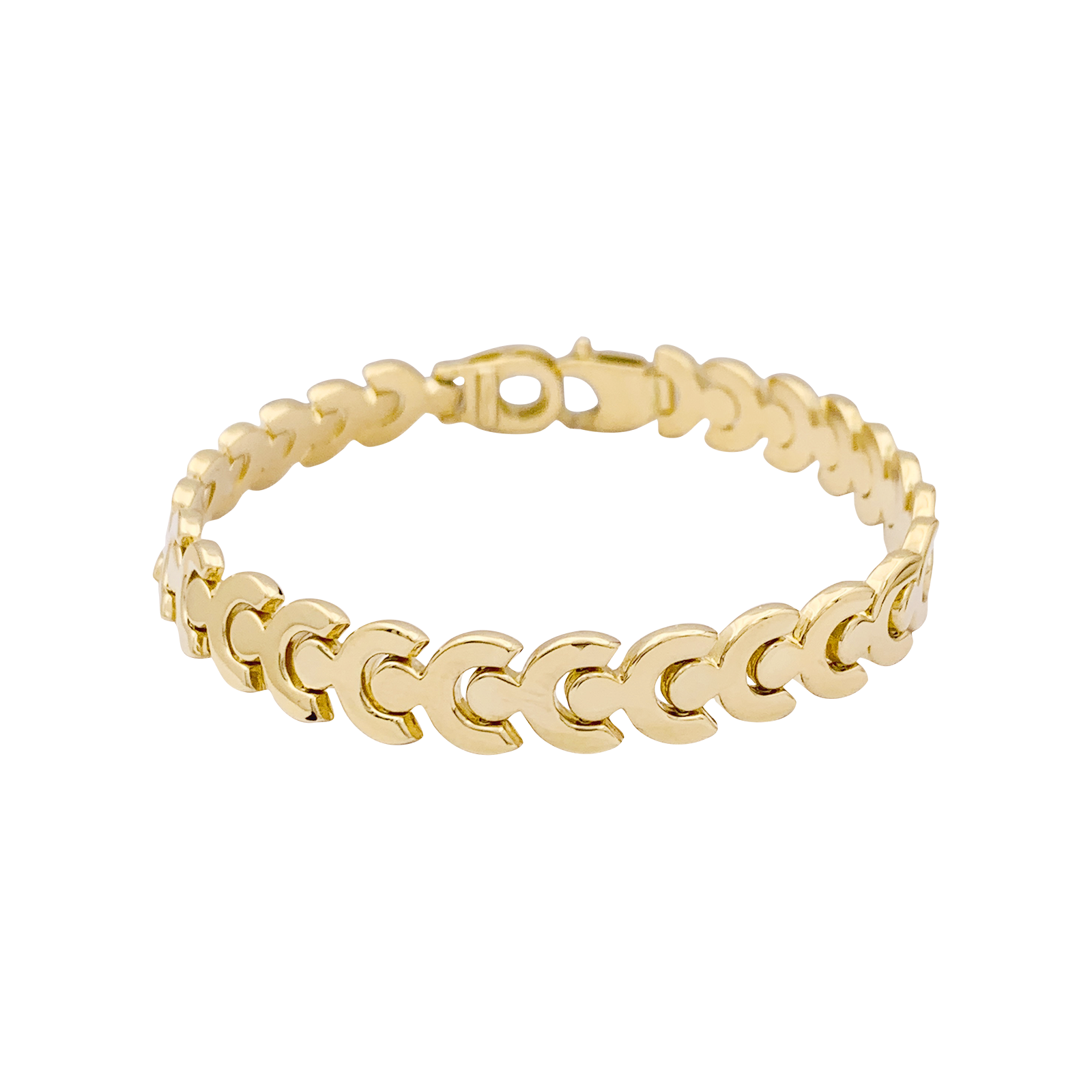 Bracelet FRED, or jaune. 2