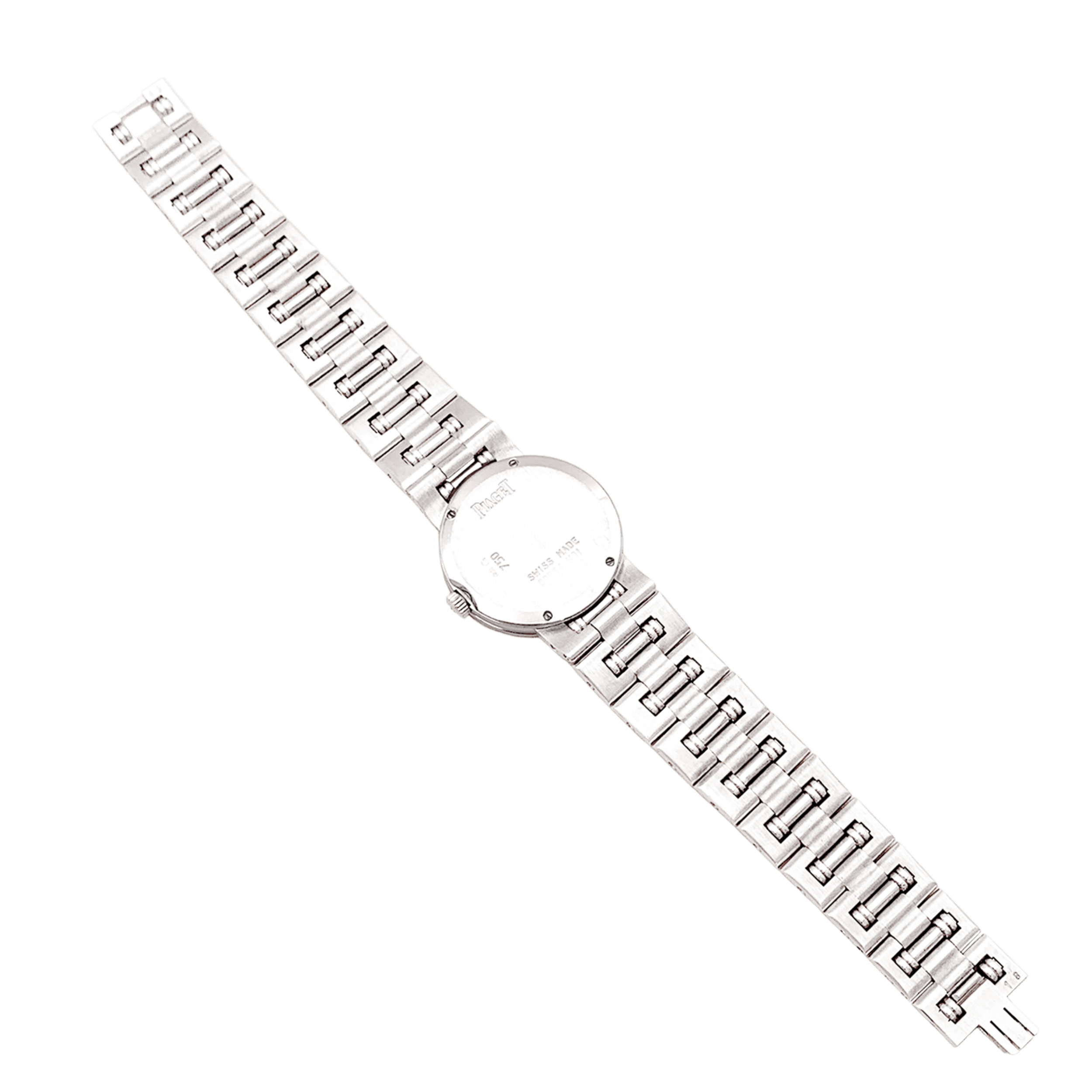 Montre Piaget, "Dancer", or blanc, diamants. 7