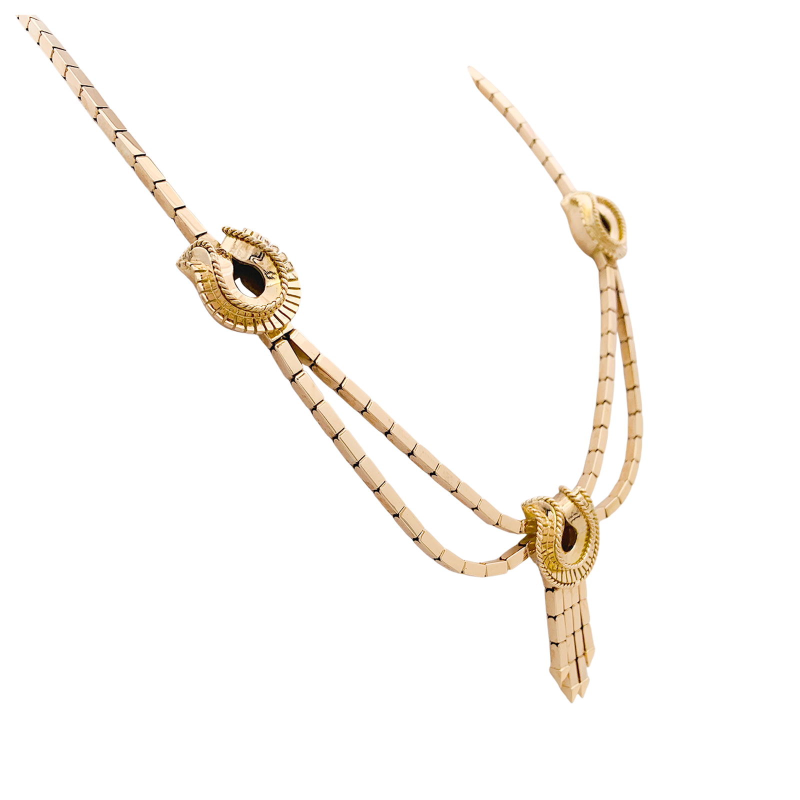 Collier-Sautoir draperie vintage 2