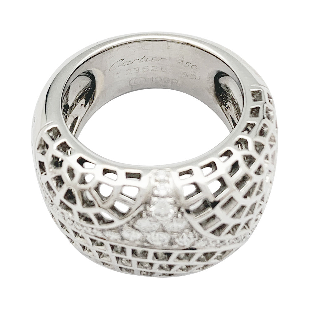 Bague Cartier, "Nouvelle Vague Paris", or blanc. 3