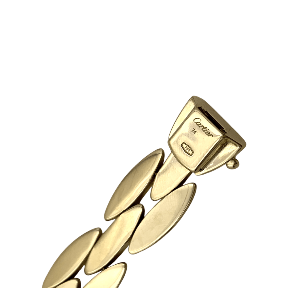 Collier Cartier, "Gentiane", or jaune. 6