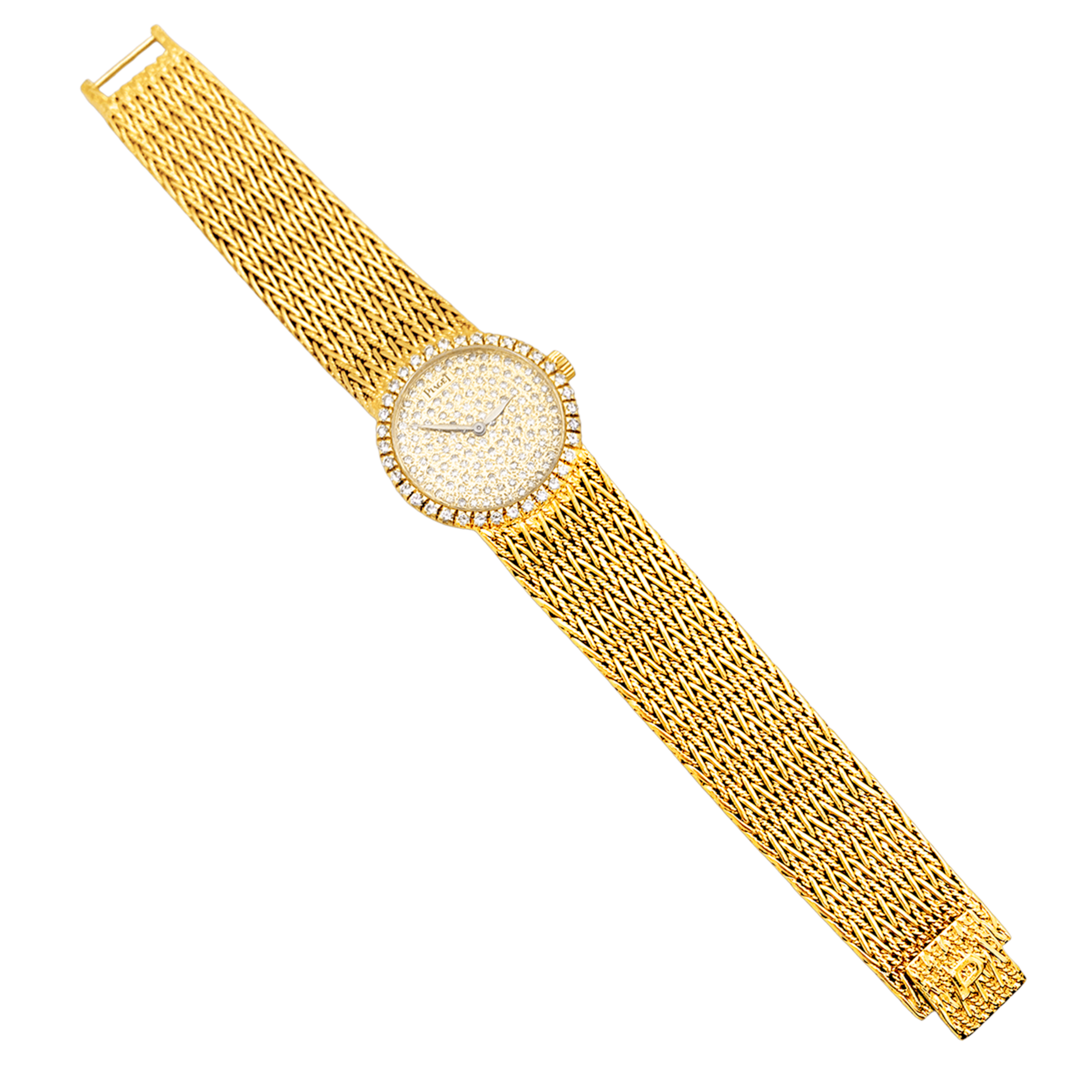 Montre Piaget Vintage en or et diamants. 3