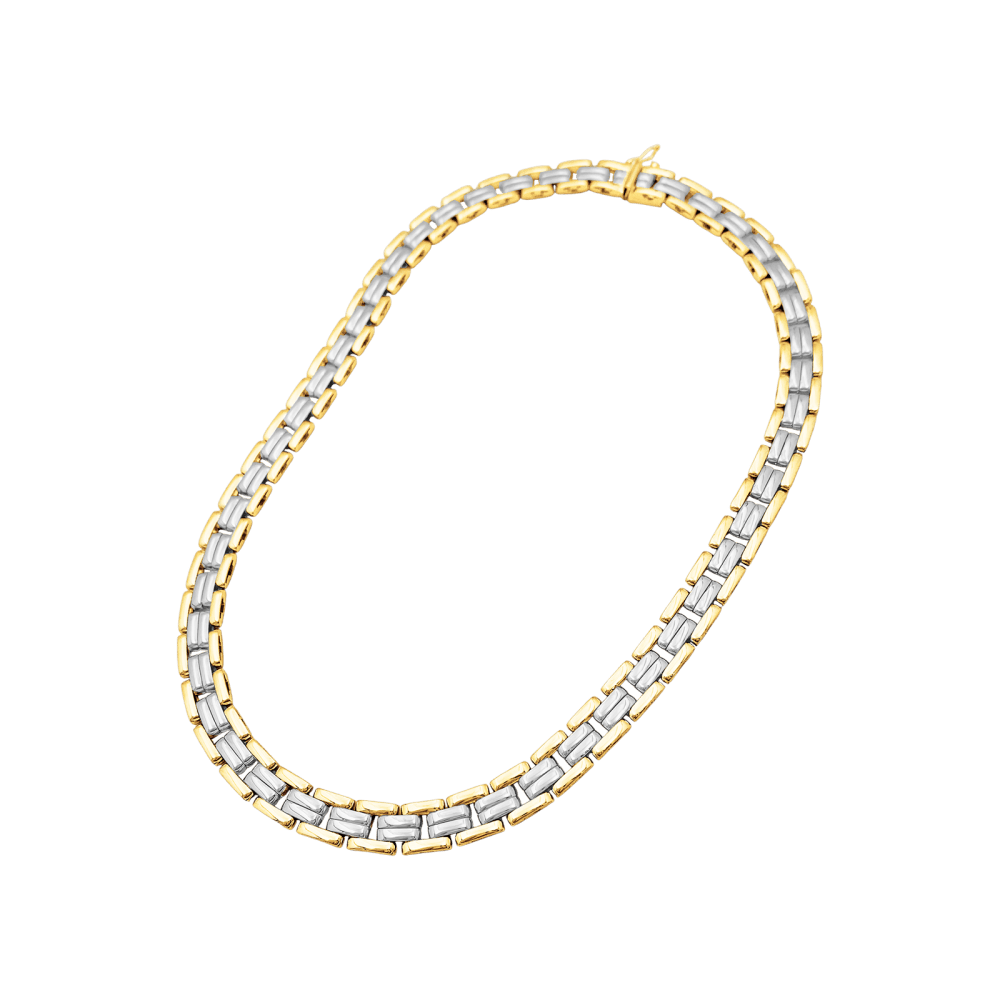 Collier Mauboussin, Vintage, deux tons d'or. 3