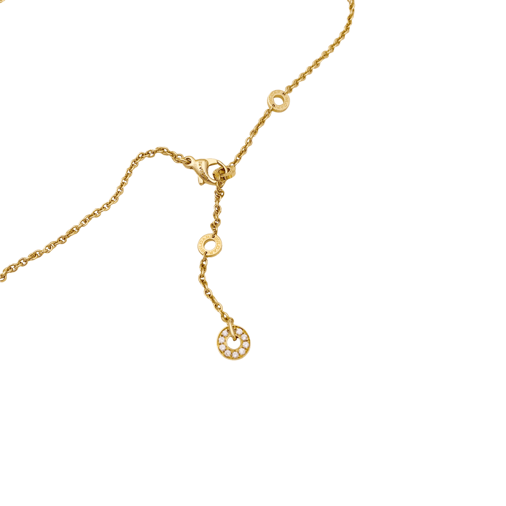 Collier BULGARI "Astrale", or jaune, diamants et pierres de couleur. 6