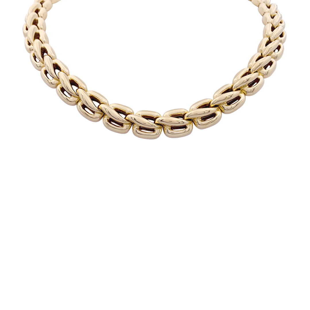 Collar Chaumet "Kalinska" de oro amarillo