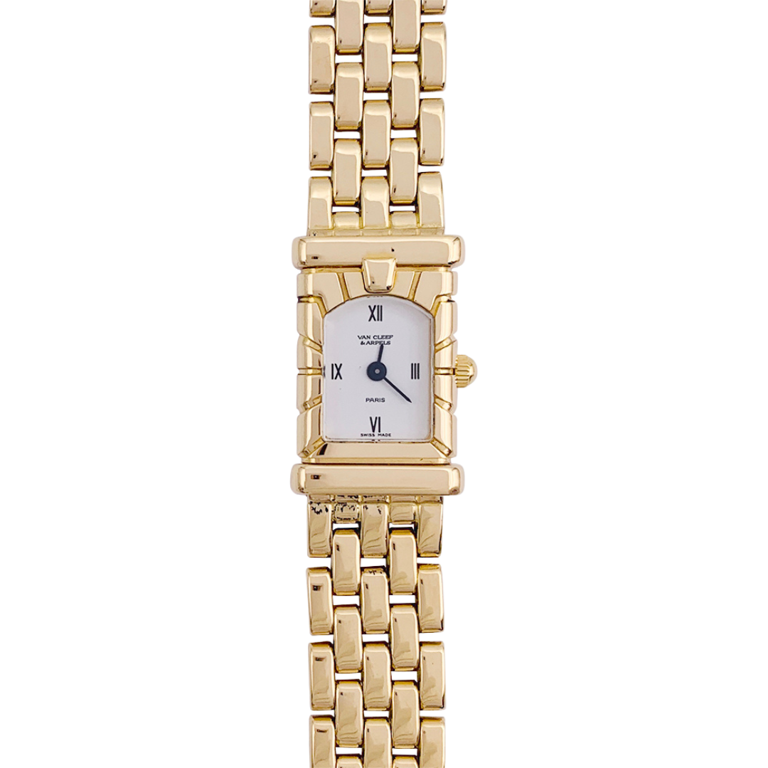 Reloj Van Cleef & Arpels, "Façade", oro amarillo.