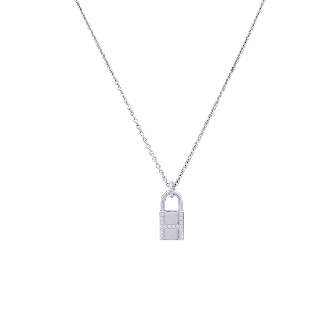Collar Hermès “Kelly Cadenas” en oro blanco, diamantes.