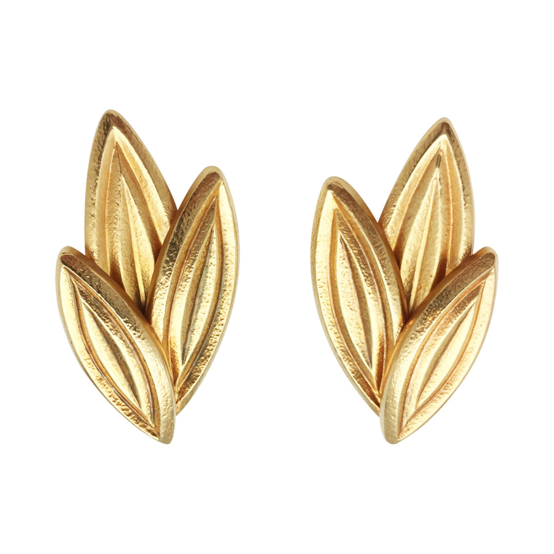 Pendientes de oro amarillo Lalaounis