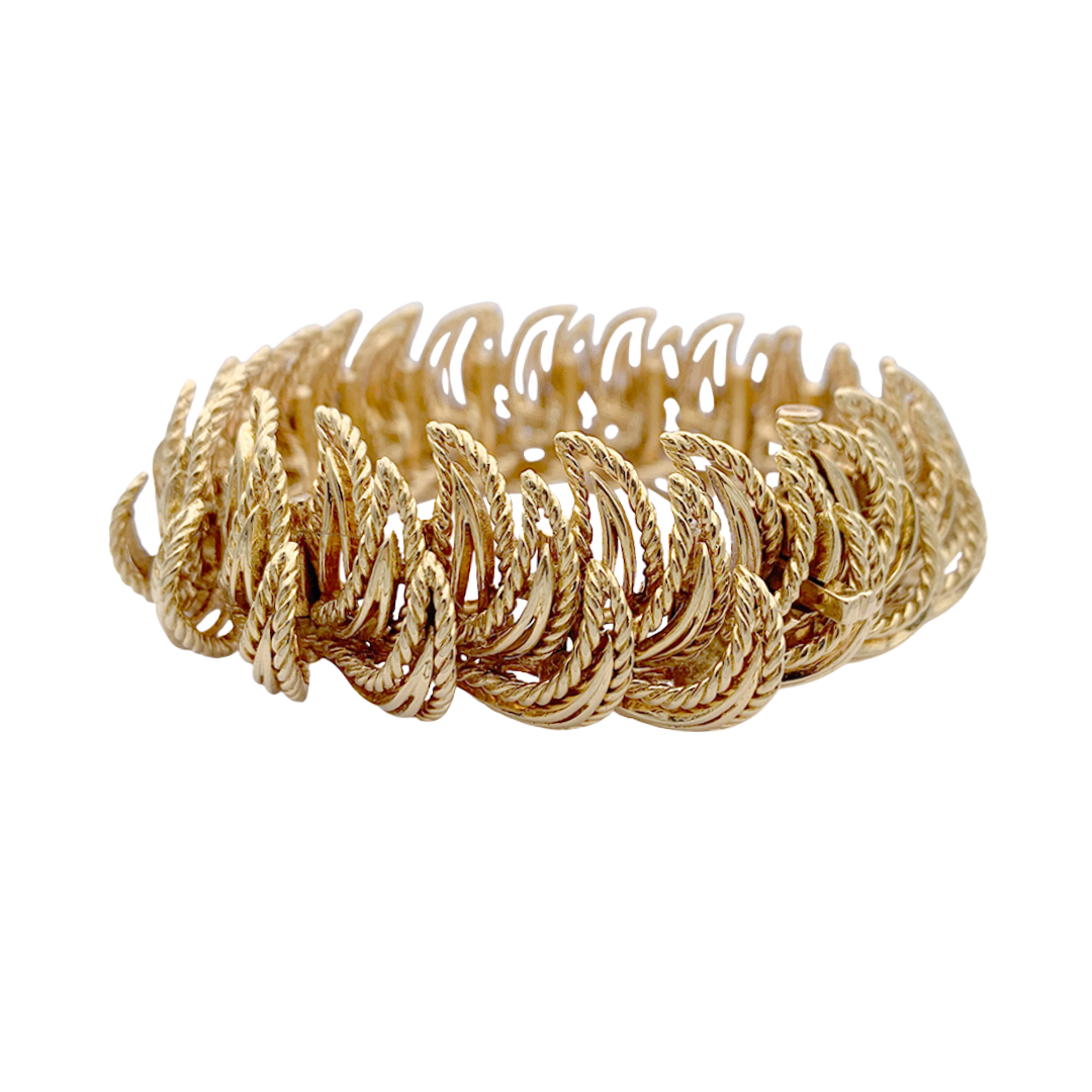 Boucheron Vintage yellow gold bracelet