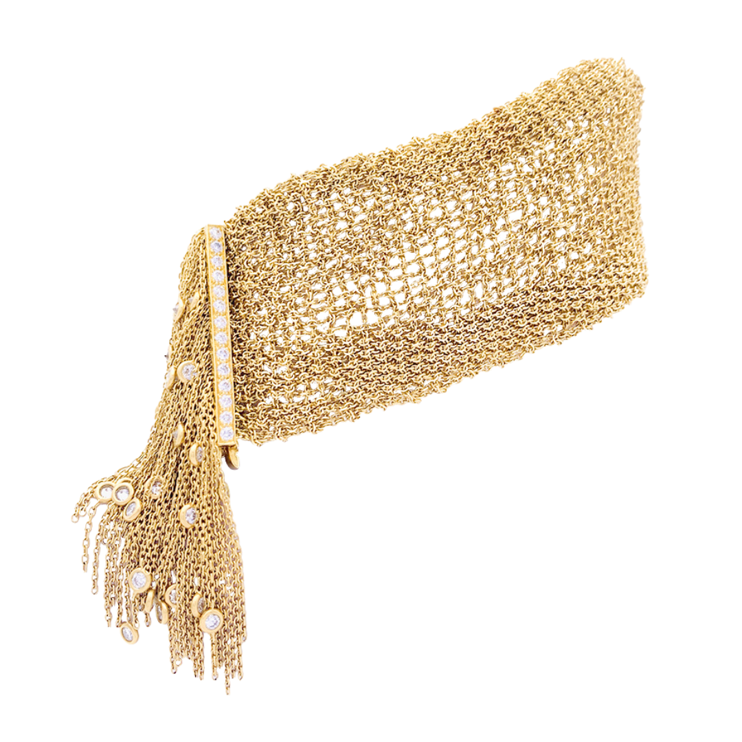 Pulsera Boucheron, "Delilah", oro amarillo, diamantes.