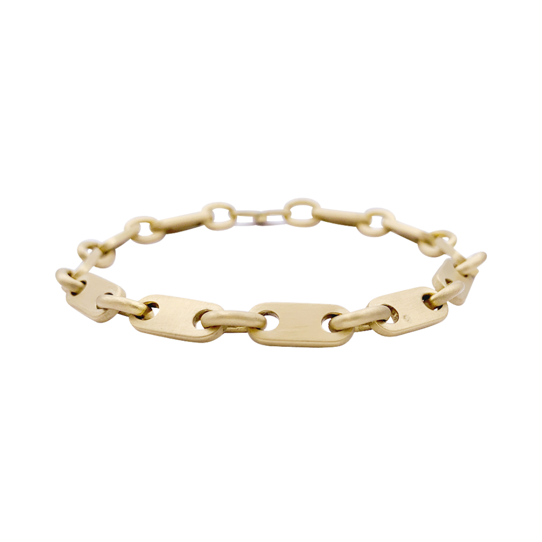 Bracelet Hermès or jaune.