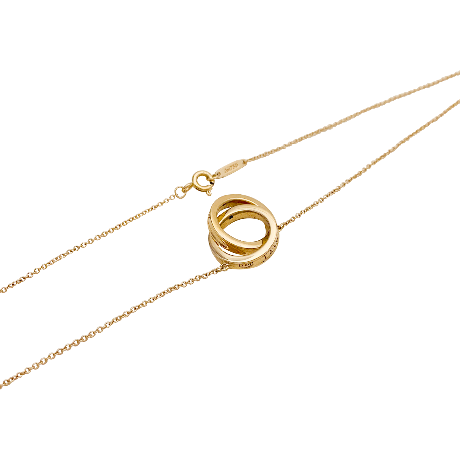 Collier Tiffany & Co. "1837" or rose. 4