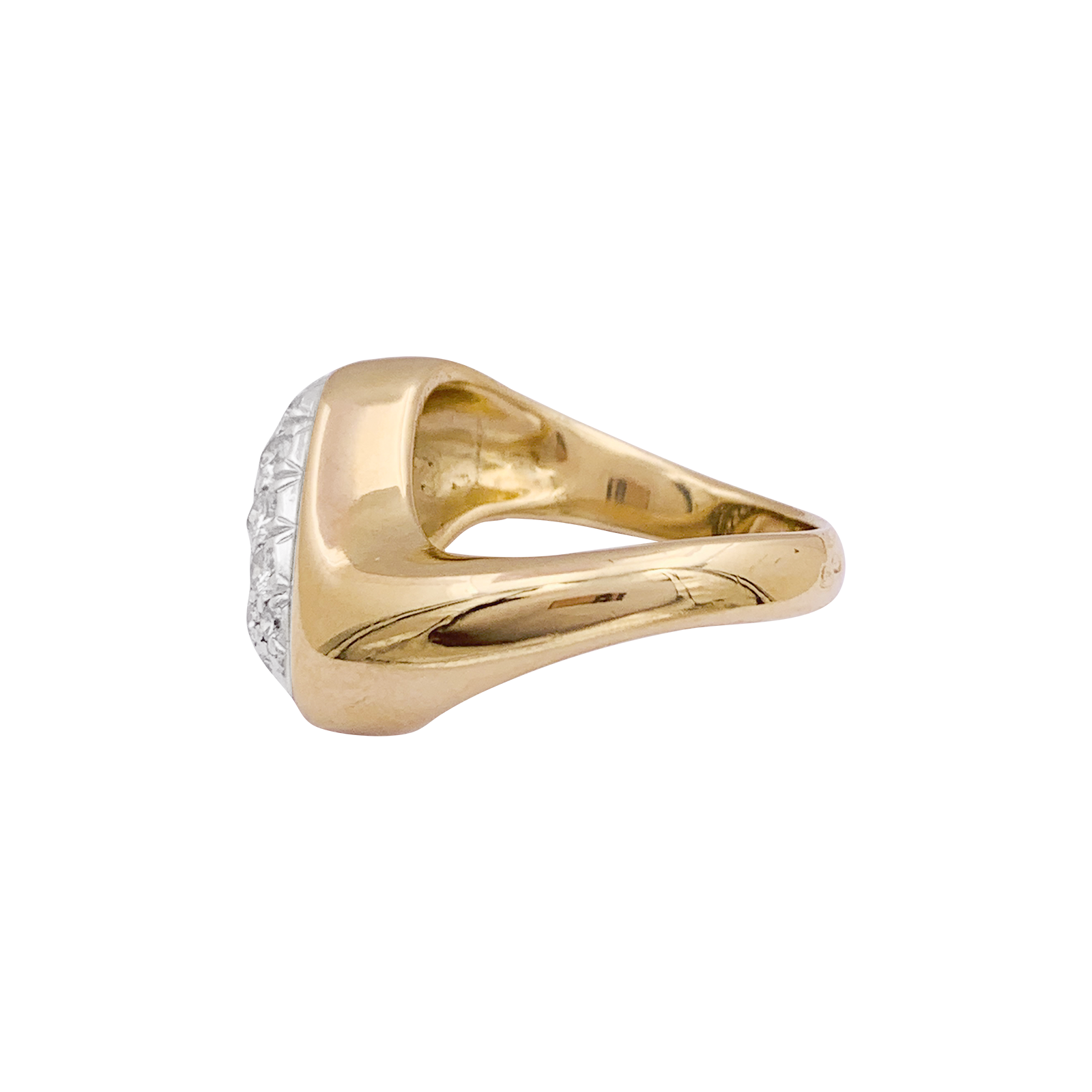 Bague BOUCHERON, or jaune et diamants 2