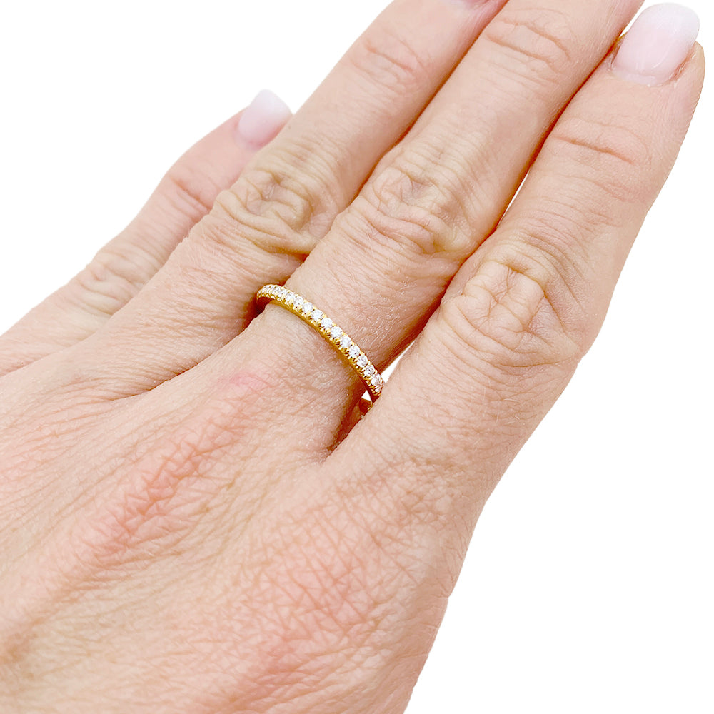 Alliance Tiffany&Co, "Soleste", or jaune, diamants. 2