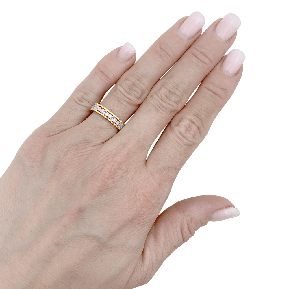 Bague Buccellati, deux ors. 7