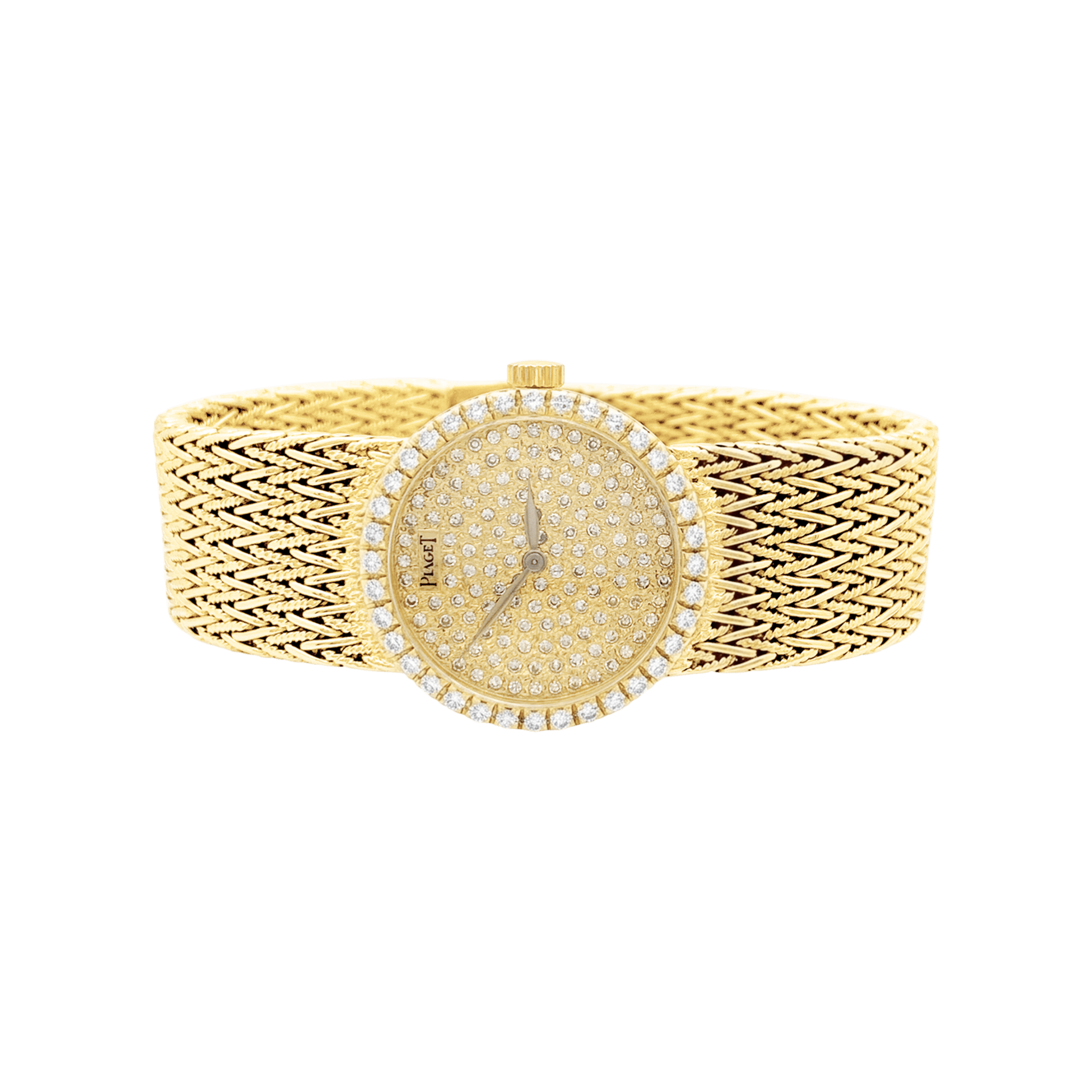 Montre Piaget Vintage en or et diamants. 2