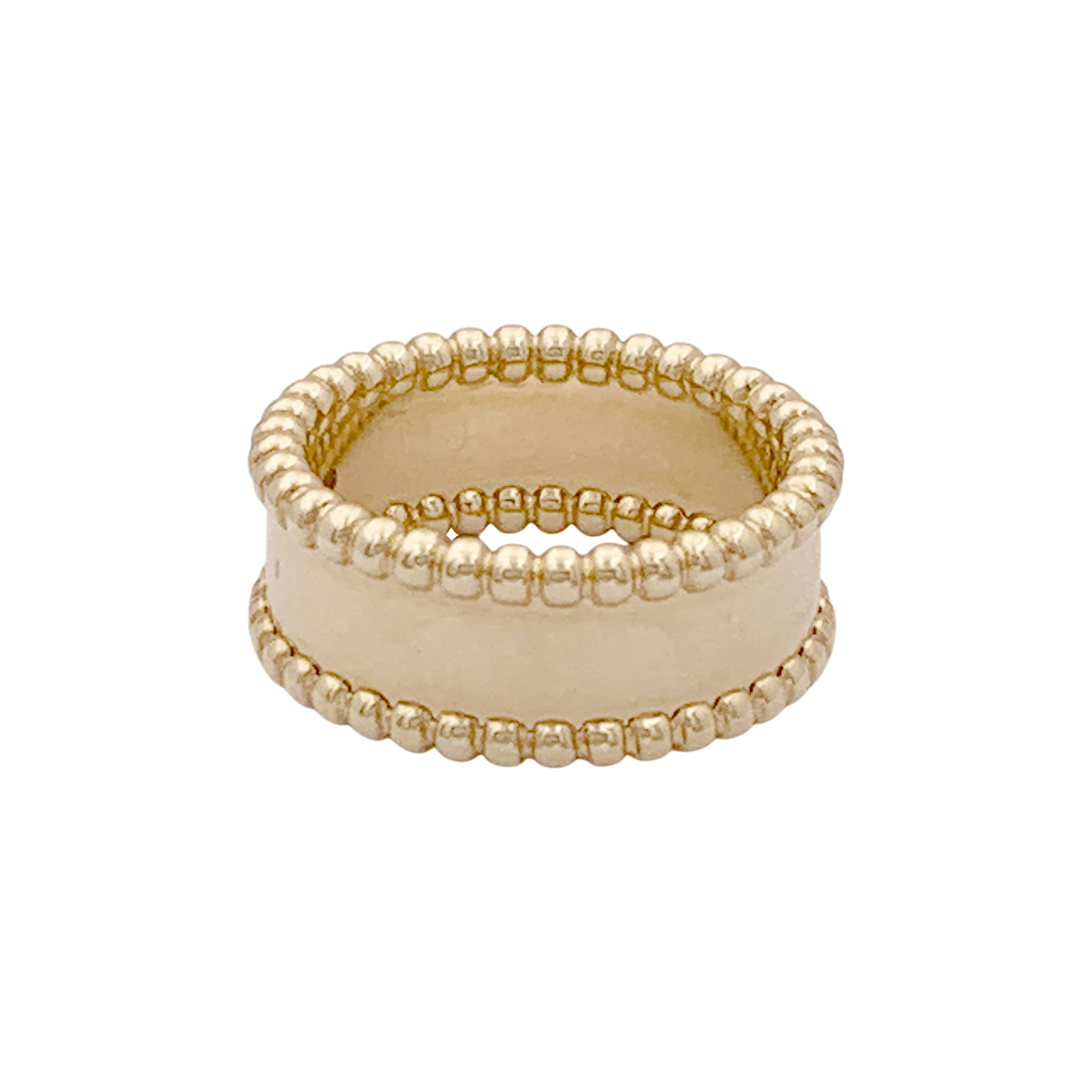 Bague Van Cleef & Arpels, "Perlée signature", or jaune. 4