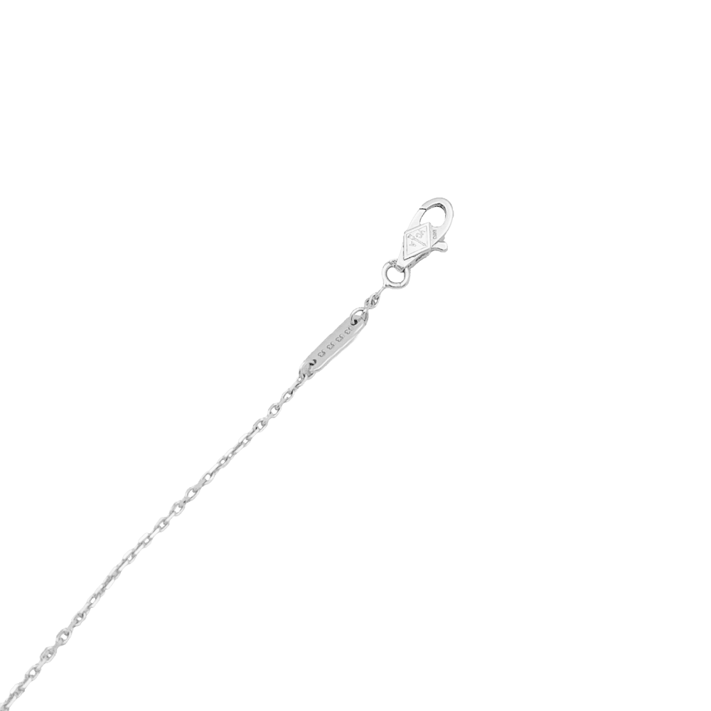 Bracelet Van Cleef & Arpels, "Sweet Alhambra", or blanc, diamants. 4