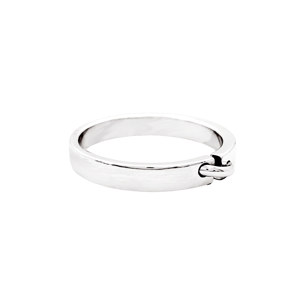 Bague Chaumet , "Liens évidence", or blanc. 3