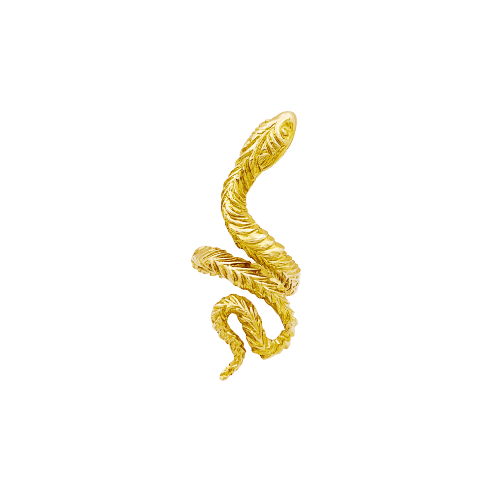Bague "Serpent", or jaune. 2