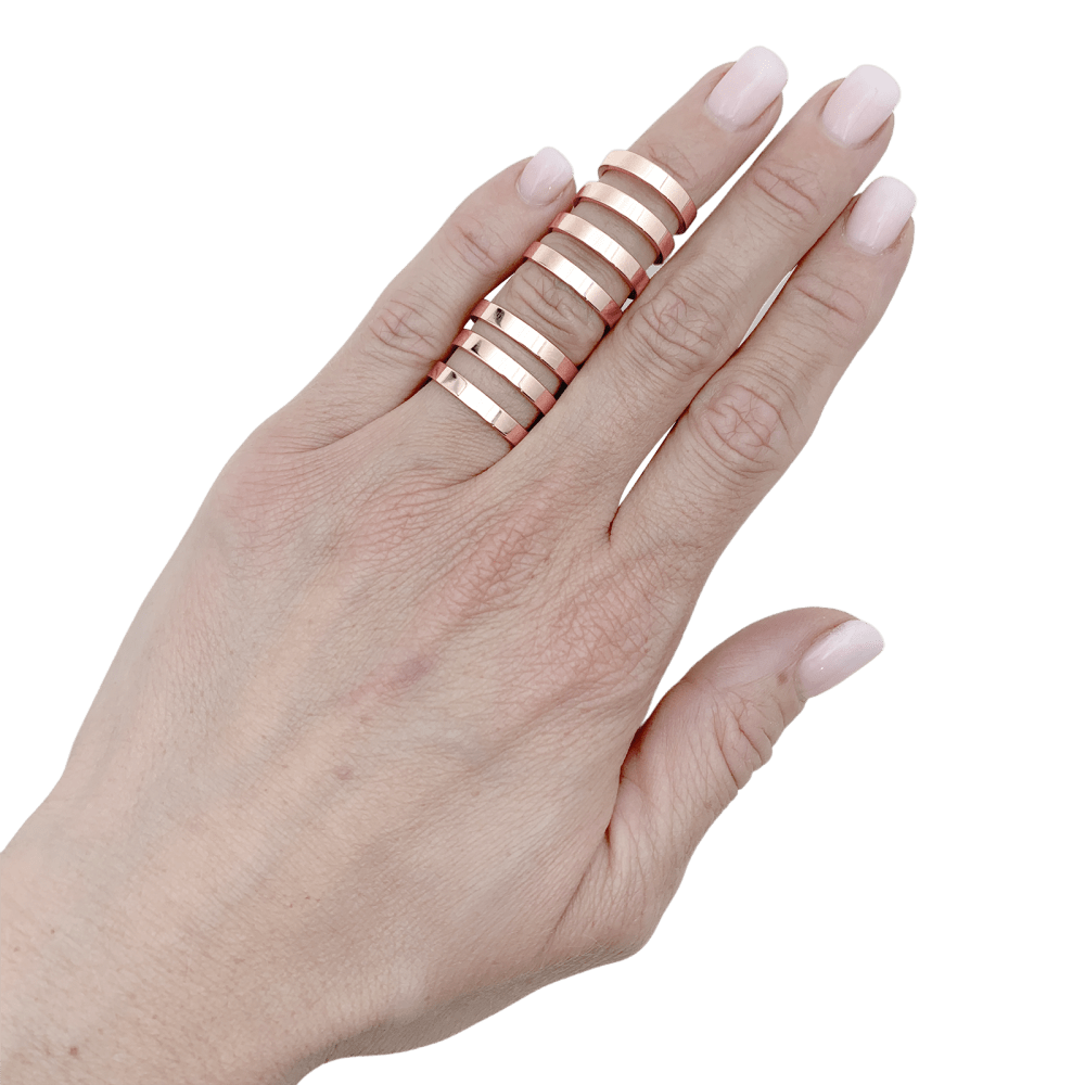 Bague Repossi, "Berbere", or rose. 4