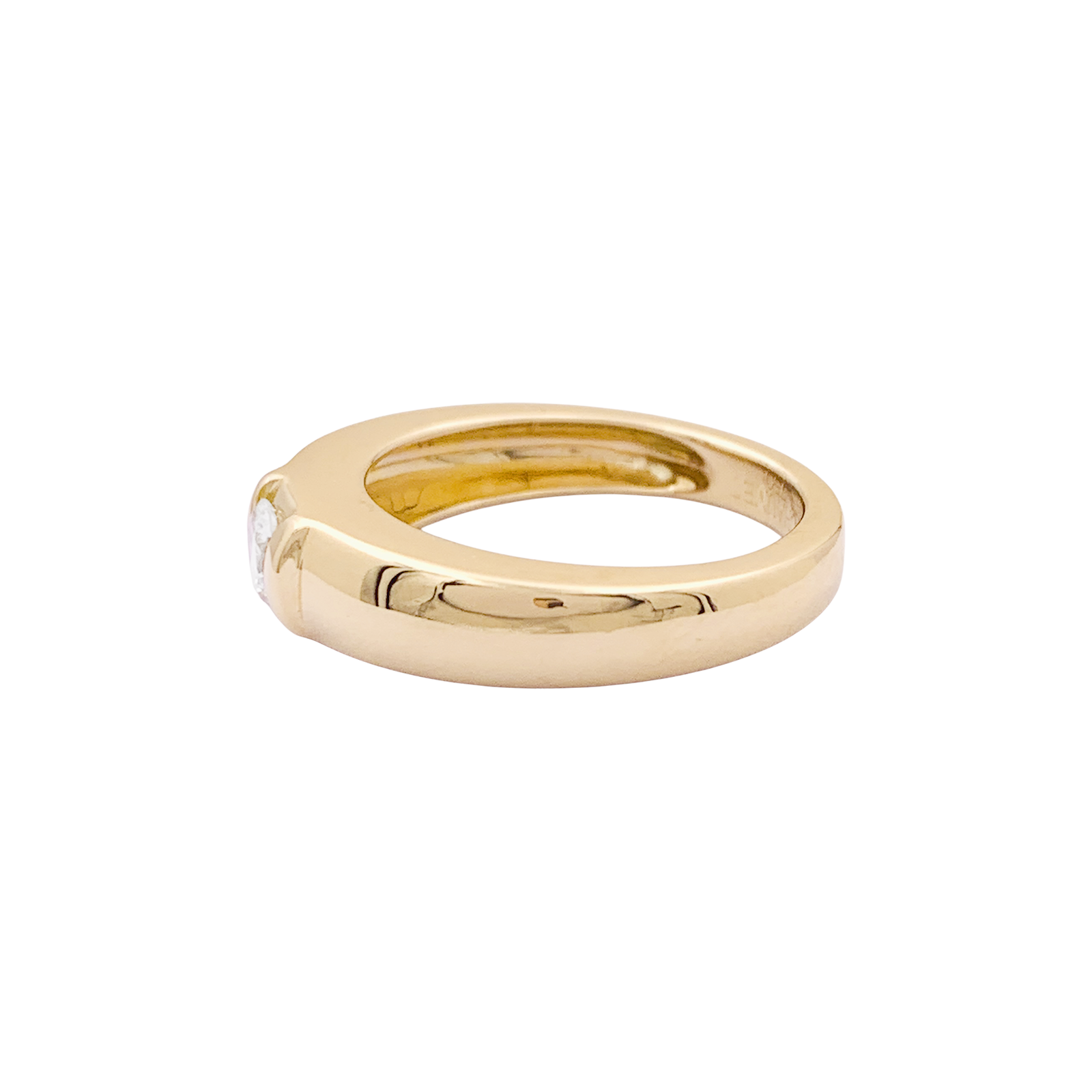 Bague Chaumet, "Gioia", or jaune, diamant. 4