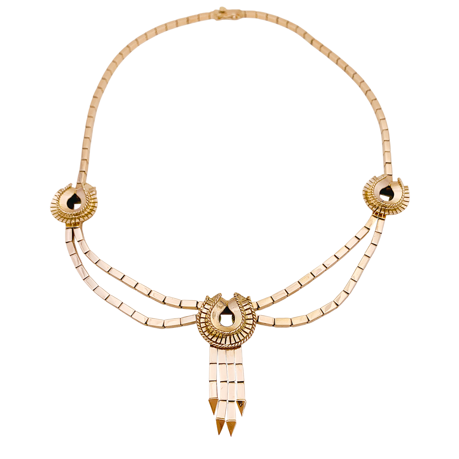 Collier-Sautoir draperie vintage 3