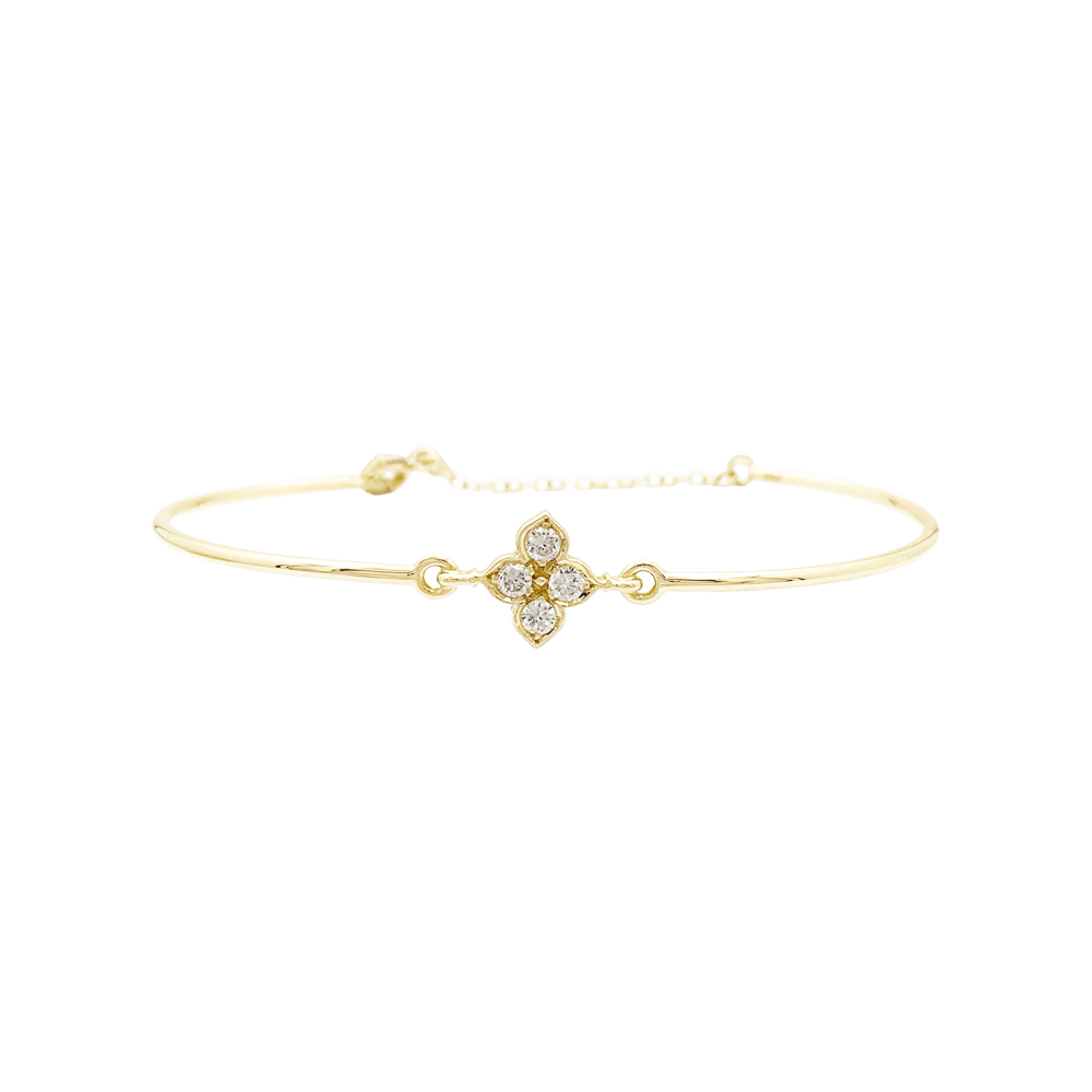Bracelet Cartier, "Inde Mystérieuse", or jaune, diamants. 1