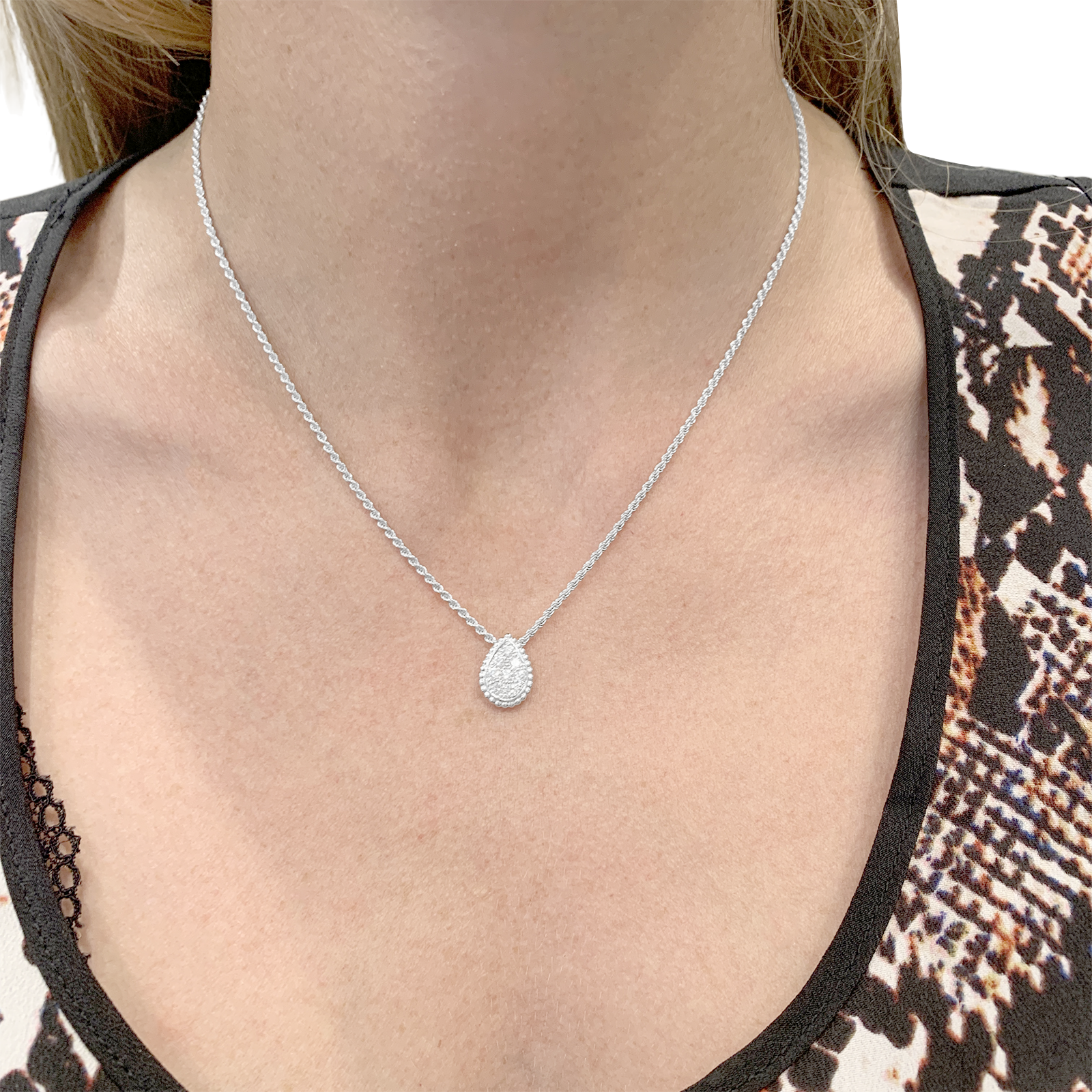Collier BOUCHERON, Serpent Bohème, or blanc et diamants. 5