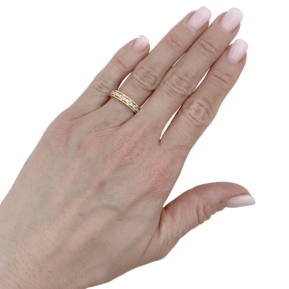 Bague Buccellati, deux ors. 6