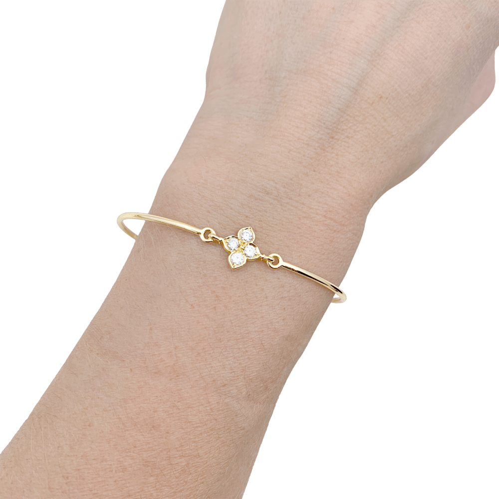 Bracelet Cartier, "Inde Mystérieuse", or jaune, diamants. 6