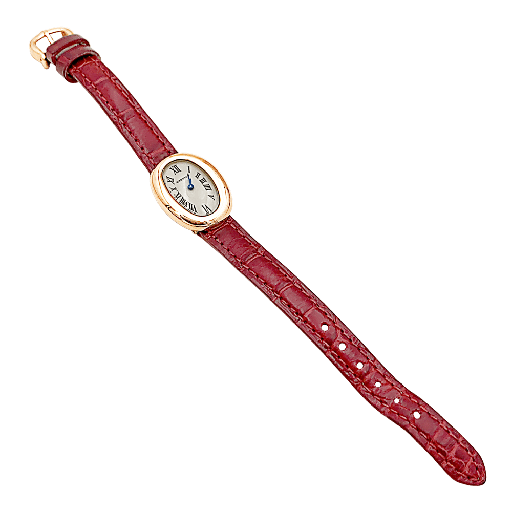 Montre Cartier, "Mini Baignoire", or jaune. 4