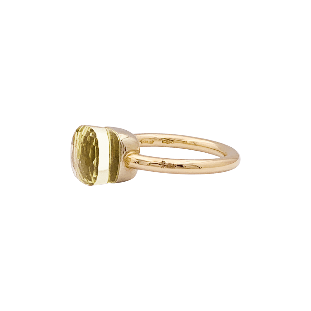 Bague Pomellato, "Nudo", petit modèle, quartz citron. 3