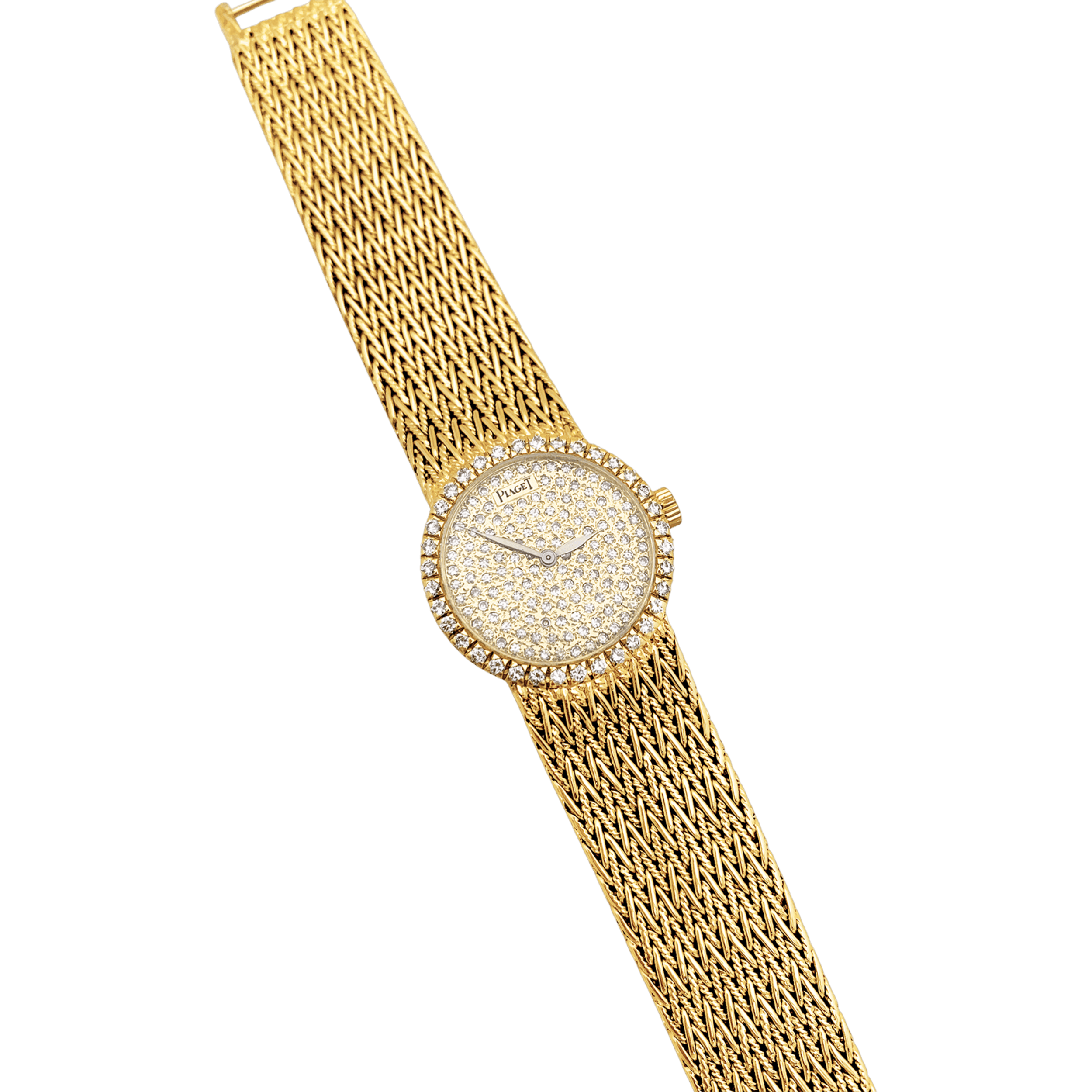Montre Piaget Vintage en or et diamants. 4